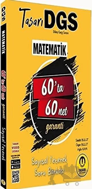 Tasarı DGS Matematik 60'ta 60 Net Sayısal Yetenek Soru Bankası Video Çözümlü