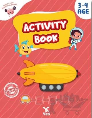 3-4 Age Activity Book