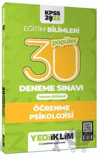 2025 KPSS Eğitim Bilimleri 30 Popüler Öğrenme Psikolojisi Tamamı Çözümlü Deneme Sınavı