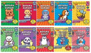 Maxi Boyamalar 10'lu Set