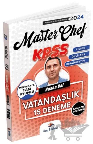 KPSS Vatandaşlık Master Chef 15 Deneme Çözümlü