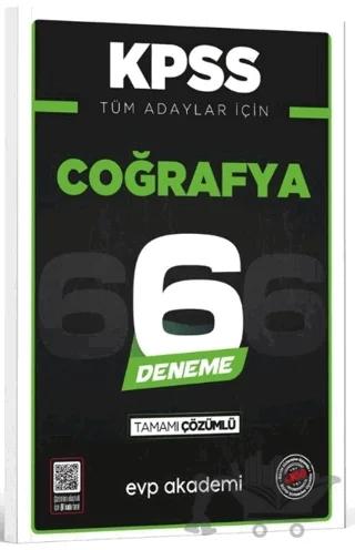 KPSS Tüm Adaylar İçin Coğrafya 6 Deneme Tamamı Çözümlü