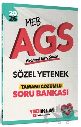 2026 MEB AGS Sözel Yetenek Tamamı Çözümlü Soru Bankası
