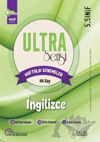 5. Sınıf Ultra İngilizce Haftalık Denemeler 44 Föy