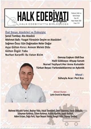 Halk Edebiyatı Dergisi Sayı: 60 Mayıs - Haziran 2024