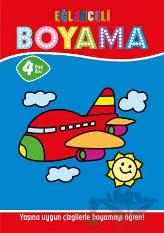 Eğlenceli Boyama 2 - 4 Yaş Üstü 4'lü Pastel Boya Hediyeli