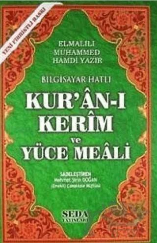 Bilgisayar Hatlı Kur'an-ı Kerim ve Yüce Meali (Orta Boy, Kod:149)