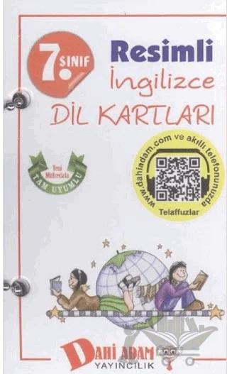 7. Sınıf İngilizce Dil Kartı