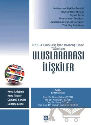 KPSS A Gurubu-Dış İşleri Bakanlığı Sınavı TODAİ İçin Uluslararası İlişkiler