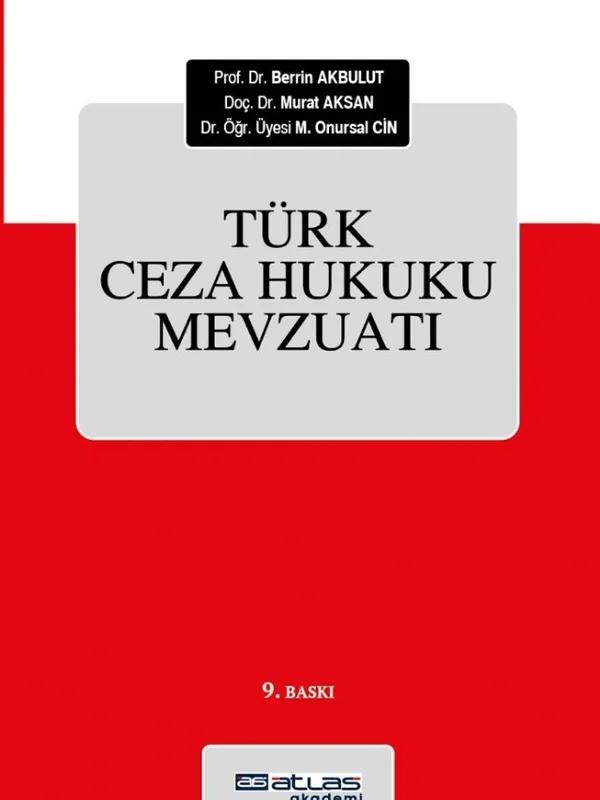 Türk Ceza Hukuku Mevzuatı
