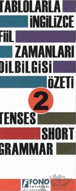 Tablolarla İngilizce Fiil Zamanları Dilbilgisi Özeti 2