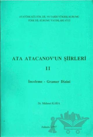Ata Atacanov’un Şiirleri 2.Cilt