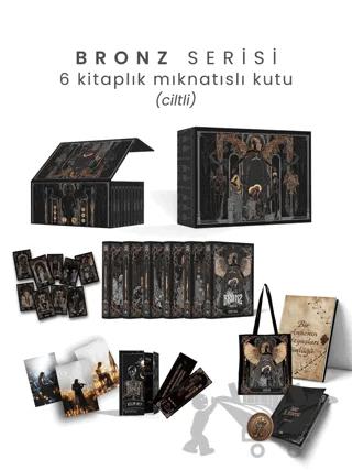 Bronz Serisi 6 Kitaplık Mıknatıslı Kutu