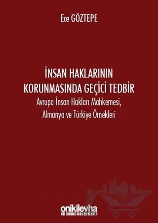 İnsan Haklarının Korunmasında Geçici Tedbir