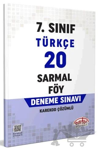 7. Sınıf Türkçe 20 Sarmal Föy Deneme Sınavı