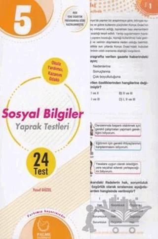 5. Sınıf Sosyal Bilgiler Yaprak Test
