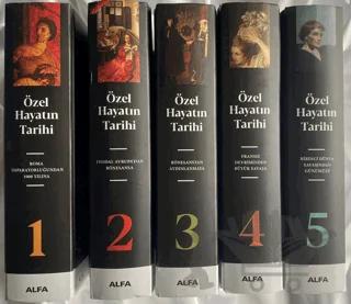 Özel Hayatın Tarihi Seti - 5 Kitap Takım