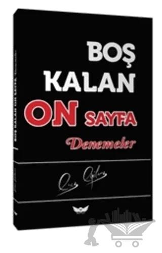 Boş Kalan On Sayfa - Denemeler