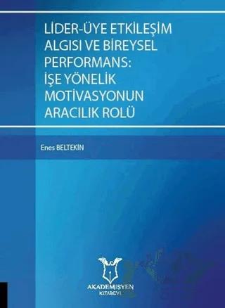 Lider-Üye Etkileşim Algısı ve Bireysel Performans: İşe Yönelik Motivasyonun Aracılık Rolü