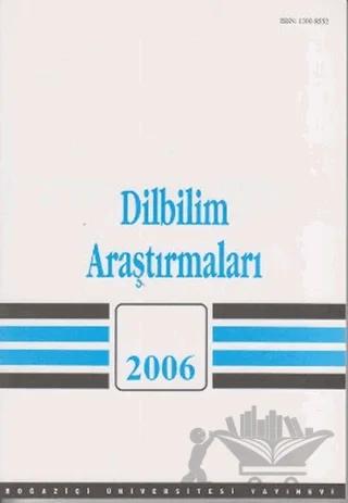 Dilbilim Araştırmaları 2006