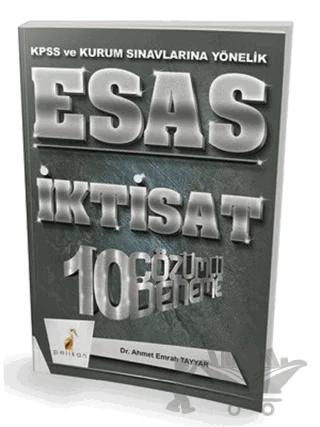 2018 Esas İktisat 10 Çözümlü Deneme KPSS ve Kurum Sınavlarına Yönelik