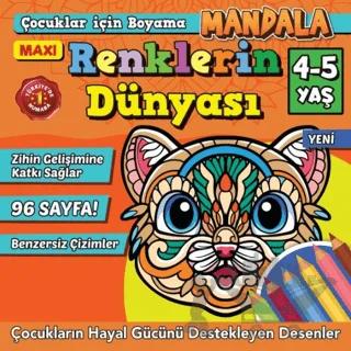 Maxi Renklerin Dünyası - Çocuklar İçin Boyama 9