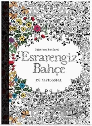 Esrarengiz Bahçe Kartpostal Kitabı