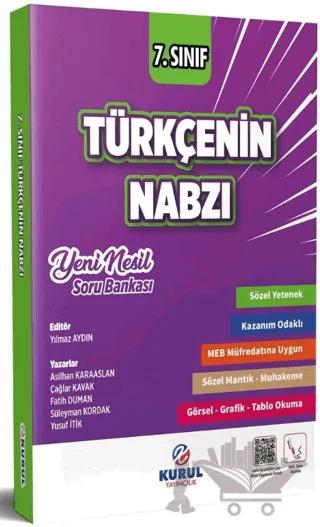 7. Sınıf Türkçenin Nabzı Yeni Nesil Soru Bankası