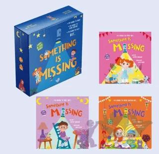 Something is Missing - İngilizce Bir Şey Eksik Seti (3 Fenerli Kitap)