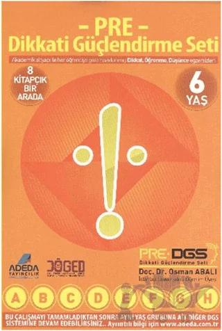 Adeda PRE Dikkati Güçlendirme Seti Anasınıfı 6 Yaş