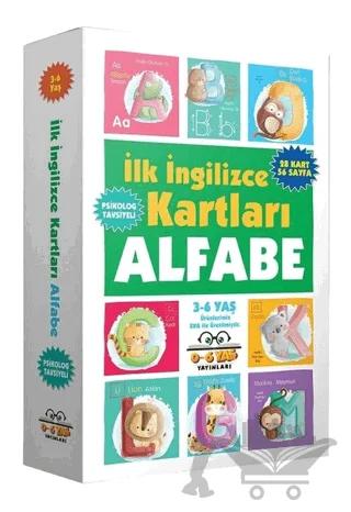İlk İngilizce Kartları Alfabe – Kolektif – 0-6 Yaş Yayınları kitap kapağı
