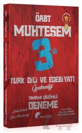 Özdil Akademi ÖABT Türk Dili ve Edebiyatı Muhteşem 3 lü Deneme Çözümlü