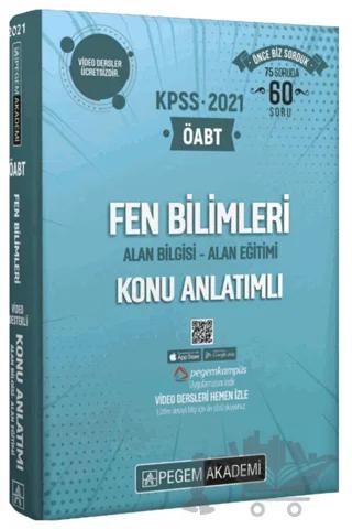 2021 KPSS ÖABT Fen Bilimleri Video Destekli Konu Anlatımlı Modüler Set (4 Kitap Takım)