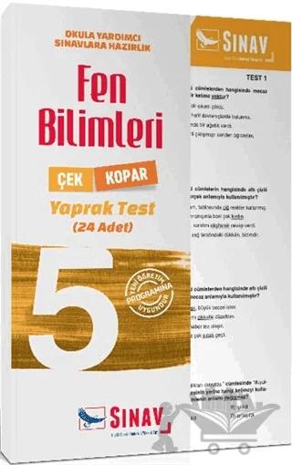 5. Sınıf Fen Bilimleri Çek Kopar Yaprak Test