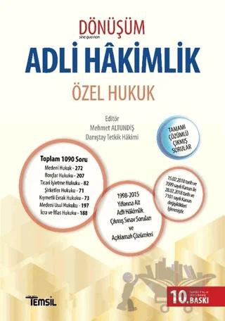 Dönüşüm Adli Hakimlik - Özel Hukuk