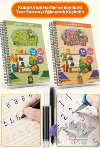 Sihirli Harfler ve Sihirli Sayılar Defteri (2 Kitap Set)