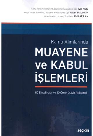 Muayene ve Kabul İşlemleri