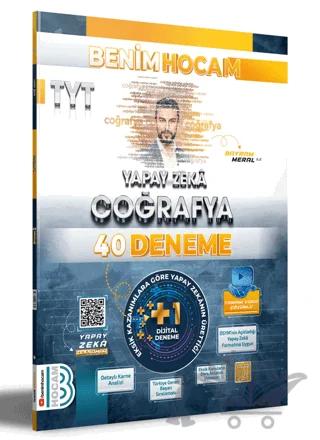 TYT Yapay Zeka Coğrafya 40 Deneme Benim Hocam Yayınları