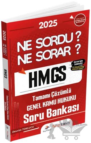 2025 Hukuk Atölyesi HMGS Hakimlik Genel Kamu Hukuku Ne Sordu Ne Sorar Soru Bankası Çözümlü