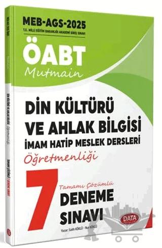 2025 ÖABT Din Kültürü ve Ahlak Bilgisi DKAB/İHL Tamamı Çözümlü 7 Deneme Sınavı