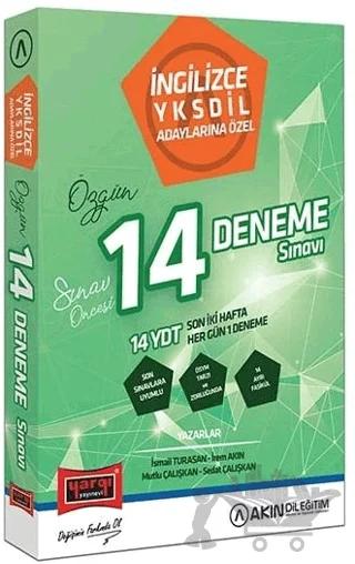 YKSDİL Adaylarına Özel Özgün 14 Deneme Sınavı
