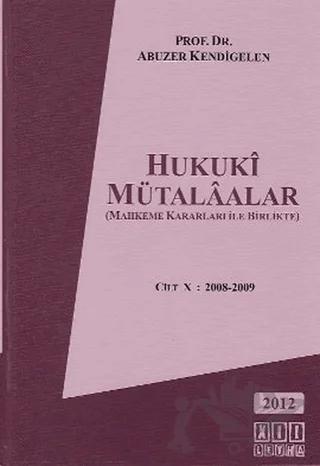 Hukuki Mütalaalar 5. Cilt