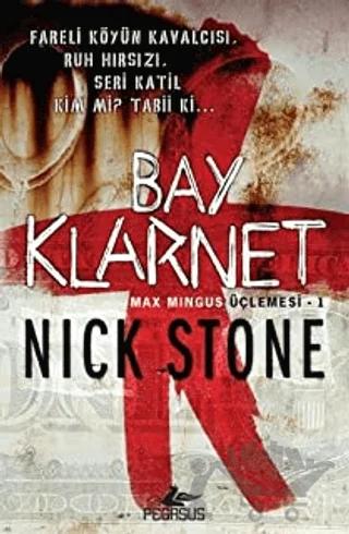 Bay Klarnet Max – Nick Stone – Pegasus Yayınları kitap kapağı
