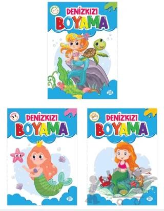 Denizkızı Boyama Seti (3 Kitap)