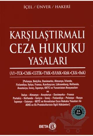 Karşılaştırmalı Ceza Hukuku Yasaları