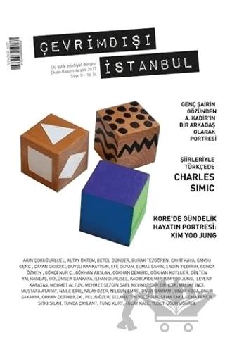 Çevrimdışı İstanbul Üç Aylık Edebiyat Dergisi Sayı: 8 Ekim - Kasım - Aralık 2017