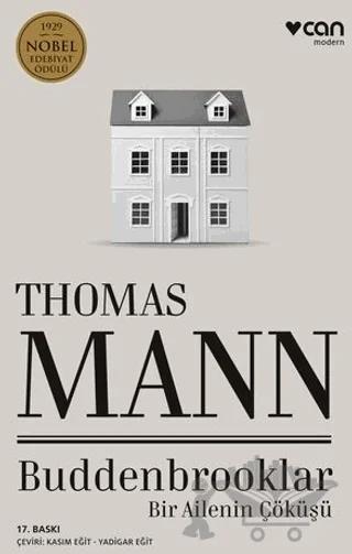 Buddenbrooklar – Thomas Mann – Can Yayınları kitap kapağı