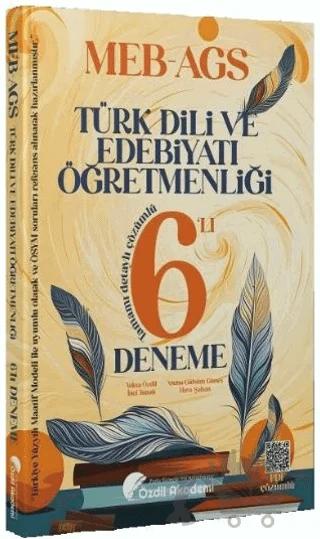 ÖABT MEB-AGS Türk Dili ve Edebiyatı 6 Deneme Çözümlü