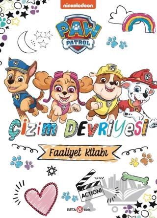 PAW Patrol - Çizim Devriyesi Boyama Kitabı