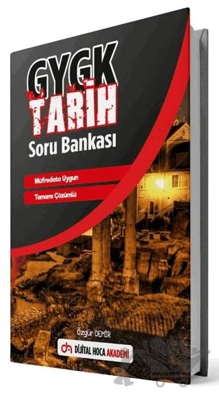 KPSS GY GK Tarih Tamamı Çözümlü Soru Bankası – Özgür Demir – Dijital Hoca kitap kapağı
